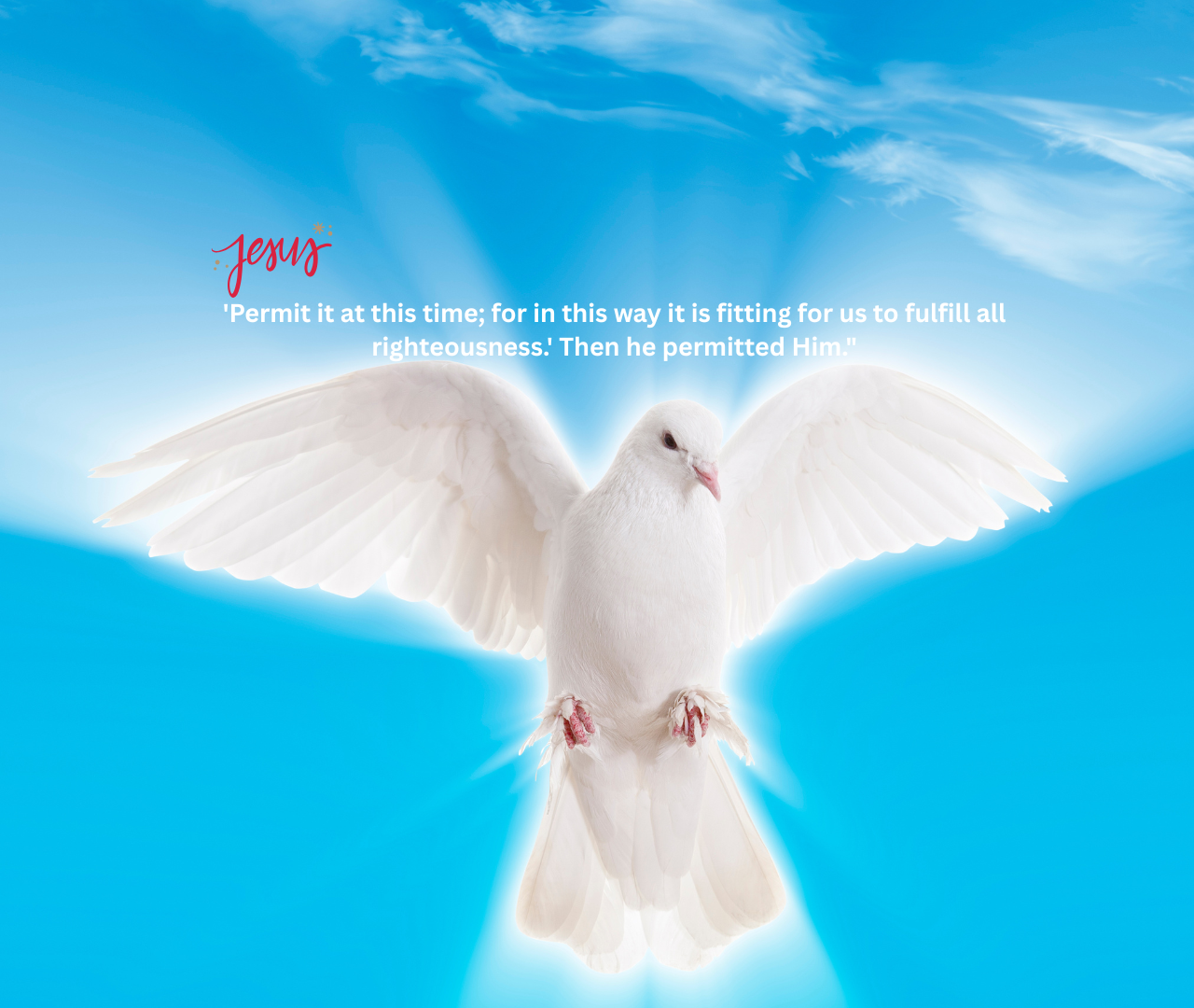 Jesus: Fulfilling All Righteousness through Obedience